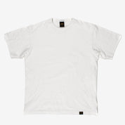 6.5oz Loopwheel Crew Neck T-Shirt (Short)- White