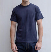 IHT-1610L-NAV - 6.5oz Loopwheel Crew Neck T-Shirt (Long) - Navy