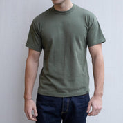 IHT-1610L-OLV - 6.5oz Loopwheel Crew Neck T-Shirt (Long) - Olive