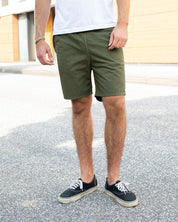 IH-729-OLV - Cotton Easy Shorts - Olive
