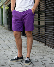 IH-729-PUR - Cotton Easy Shorts - Purple