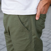 IH-746-GRN - 8oz Ripstop Wide Pants - Army Green