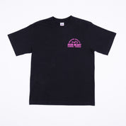 IHT-IHG-8-BLK - Iron Heart Hamburg - Germany 7.5oz Loopwheel Crew Neck T-Shirt - Black