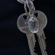 PE-CARABINER-BERO-SIL - Peanuts & Co CARABINER BERO PEANUTS - Silver