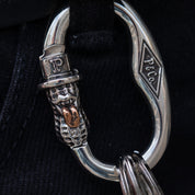 PE-CARABINER-BERO-SIL - Peanuts & Co CARABINER BERO PEANUTS - Silver