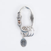 PE-CARABINER-BERO-SIL - Peanuts & Co CARABINER BERO PEANUTS - Silver