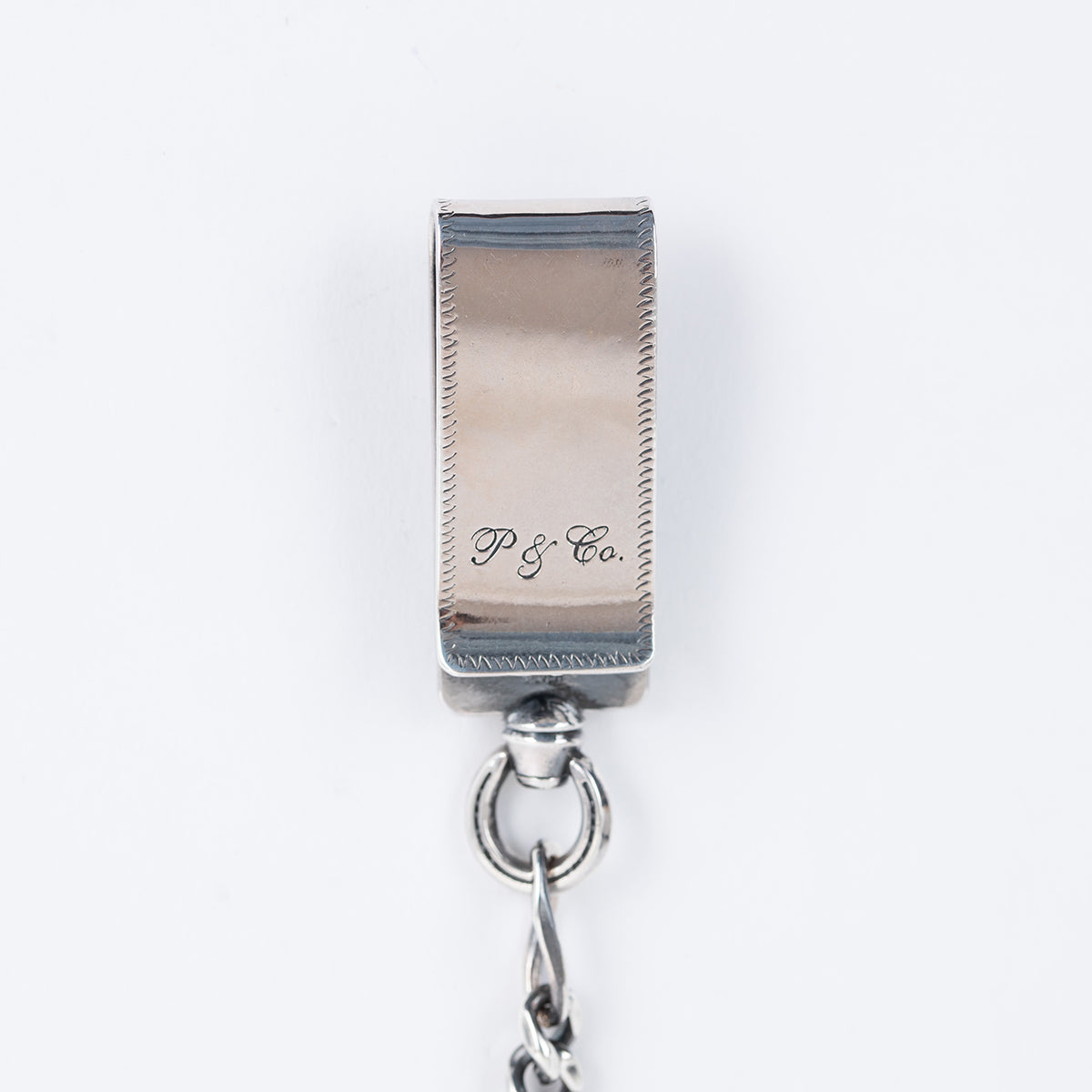 PE-SNAKE-CLIP-KEYCHAIN-SIL - Peanuts & Co SNAKE CLIP KEYCHAIN - Silver