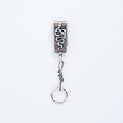 PE-SNAKE-CLIP-KEYCHAIN-SIL - Peanuts & Co SNAKE CLIP KEYCHAIN - Silver