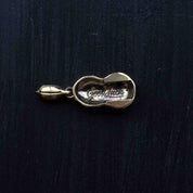 PE-BERO-TATTOO-LARGE-BRA - Peanuts & Co BERO TATTOO PEANUTS Pendant Large - Brass/ K10PG