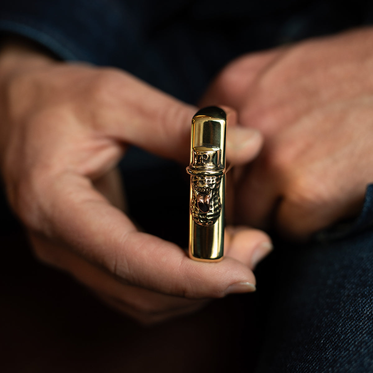 PE-ZIPPO-BERO-BR - Peanuts & Co. - Peanuts Bero ZIPPO - Brass