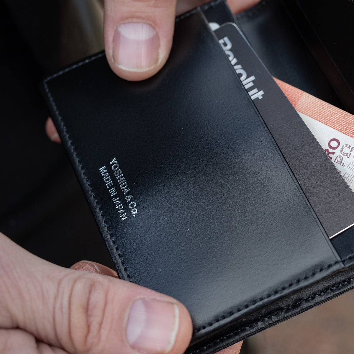 PO-CAMO-CARD-CASE-NAV - Porter-Yoshida & Co. - CAMOUFLAGE WALLET