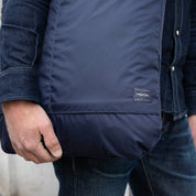 PO-FLEX-HELMET-BAG-NAV - Porter-Yoshida & Co FLEX 2WAY HELMET BAG - Navy