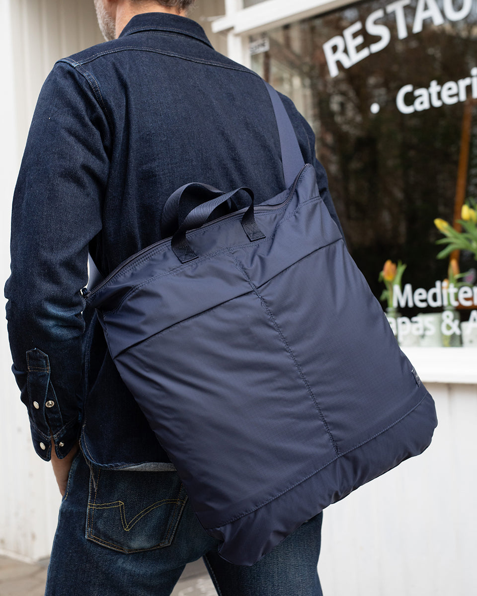 PO-FLEX-HELMET-BAG-NAV - Porter-Yoshida & Co FLEX 2WAY HELMET BAG - Navy