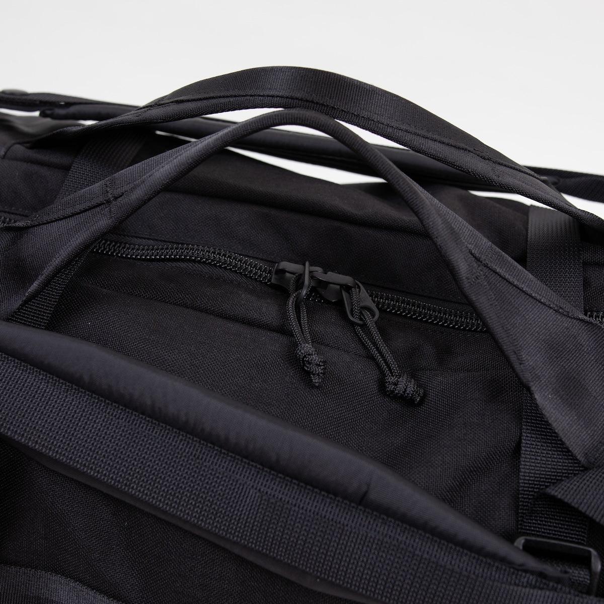 PO-BOOTH-3WAY-DUFFLE-BAG-L-BLK - Porter-Yoshida & Co BOOTH PACK 3WAY DUFFLE BAG (L) - Black