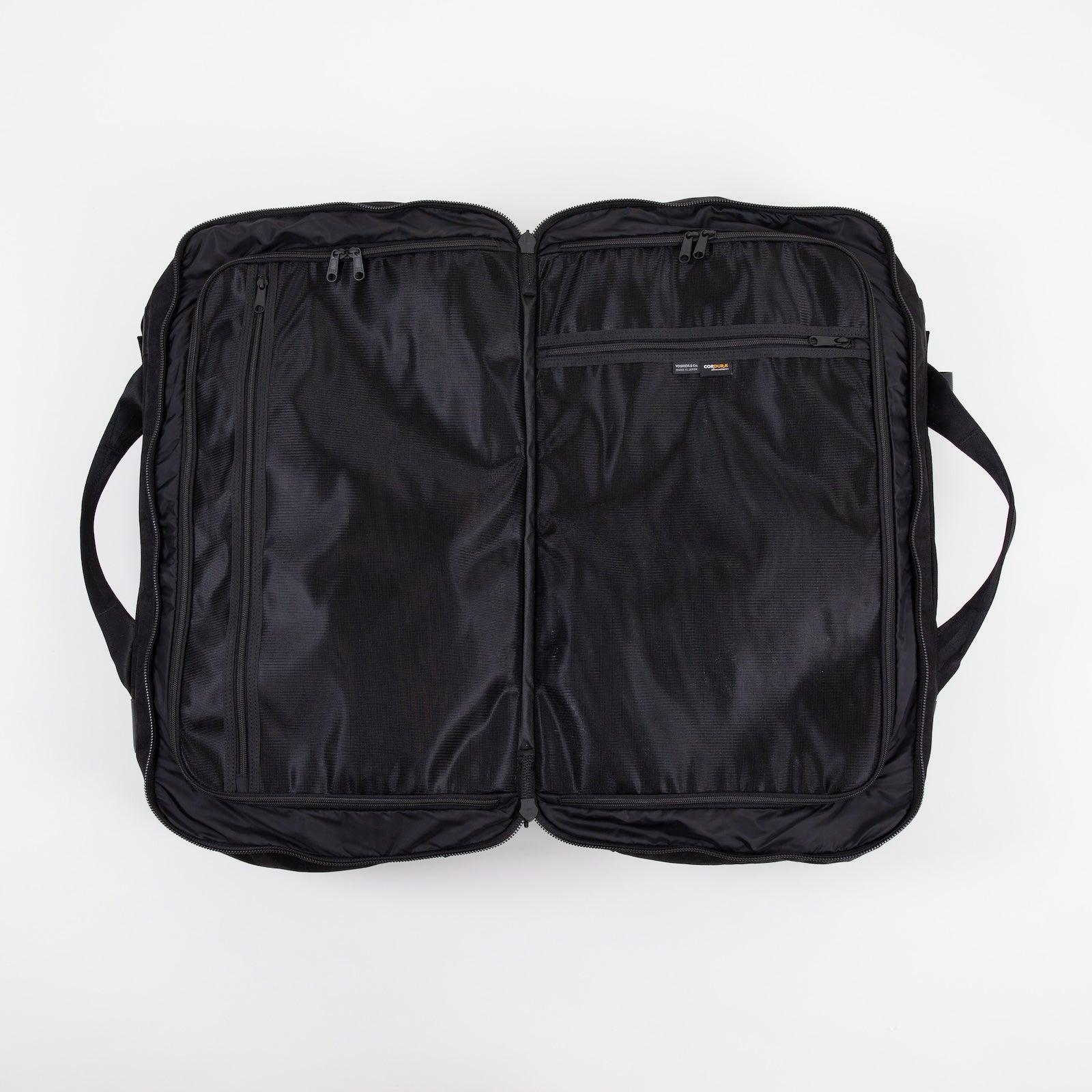PO-BOOTH-3WAY-DUFFLE-BAG-L-BLK - Porter-Yoshida & Co BOOTH PACK 3WAY DUFFLE BAG (L) - Black