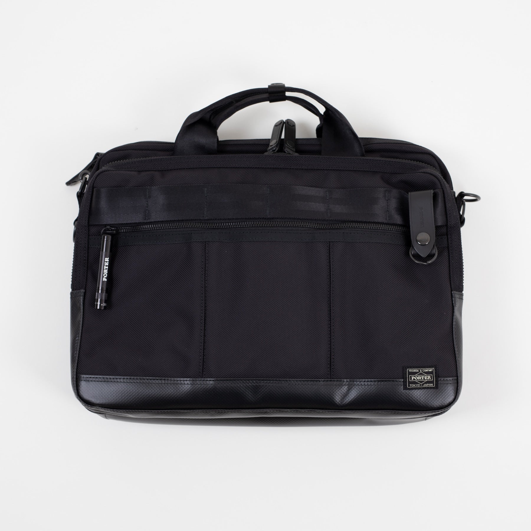 Porter-Yoshida & Co. HEAT 2WAY BRIEFCASE - Black