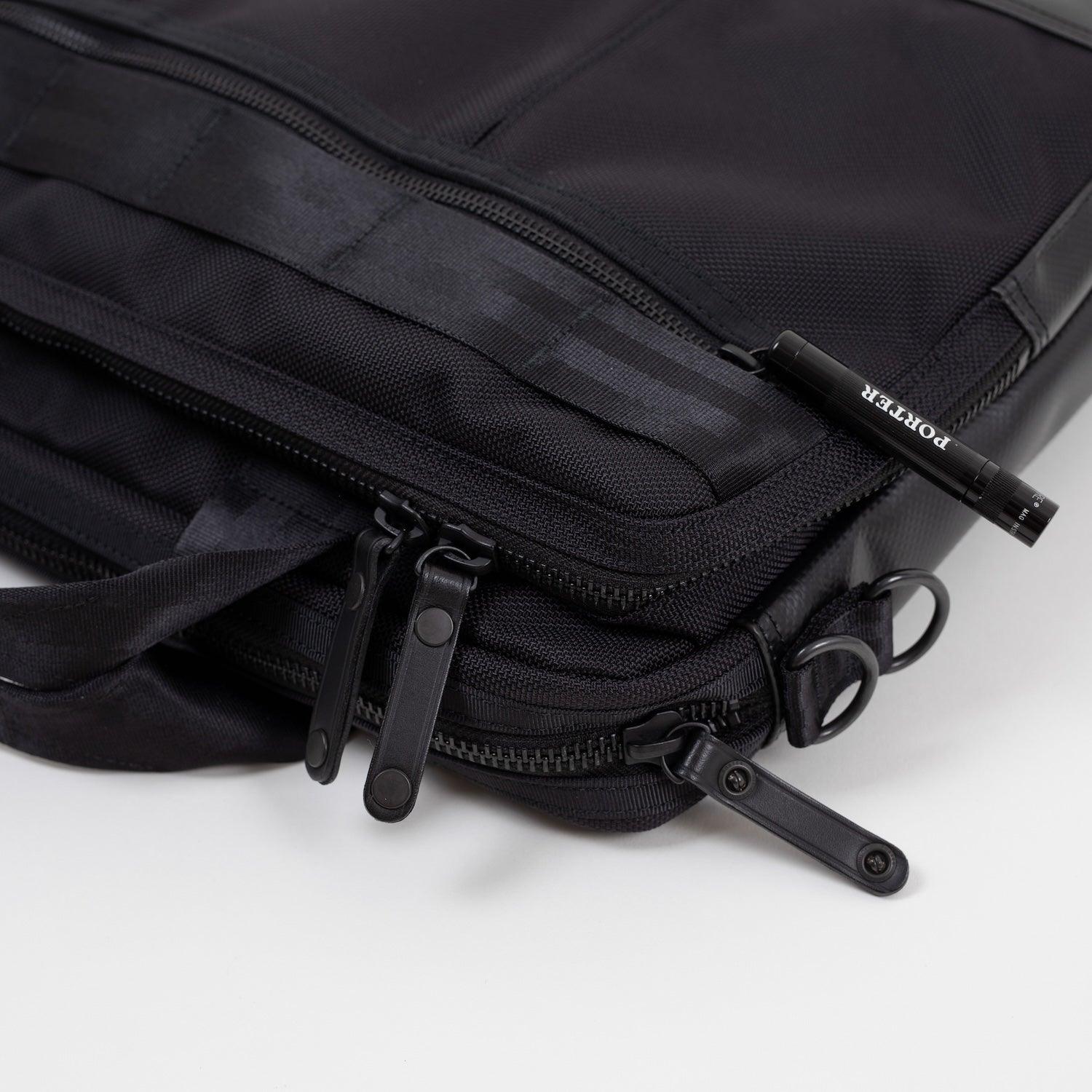 PO-HEAT-2WAY-BRIEFCASE-BLK - Porter-Yoshida & Co. HEAT 2WAY BRIEFCASE - Black