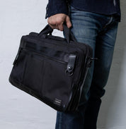 PO-HEAT-2WAY-BRIEFCASE-BLK - Porter-Yoshida & Co. HEAT 2WAY BRIEFCASE - Black