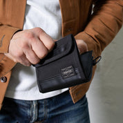 PO-HEAT-WALLET-BLK - Porter-Yoshida & Co. HEAT WALLET - Black
