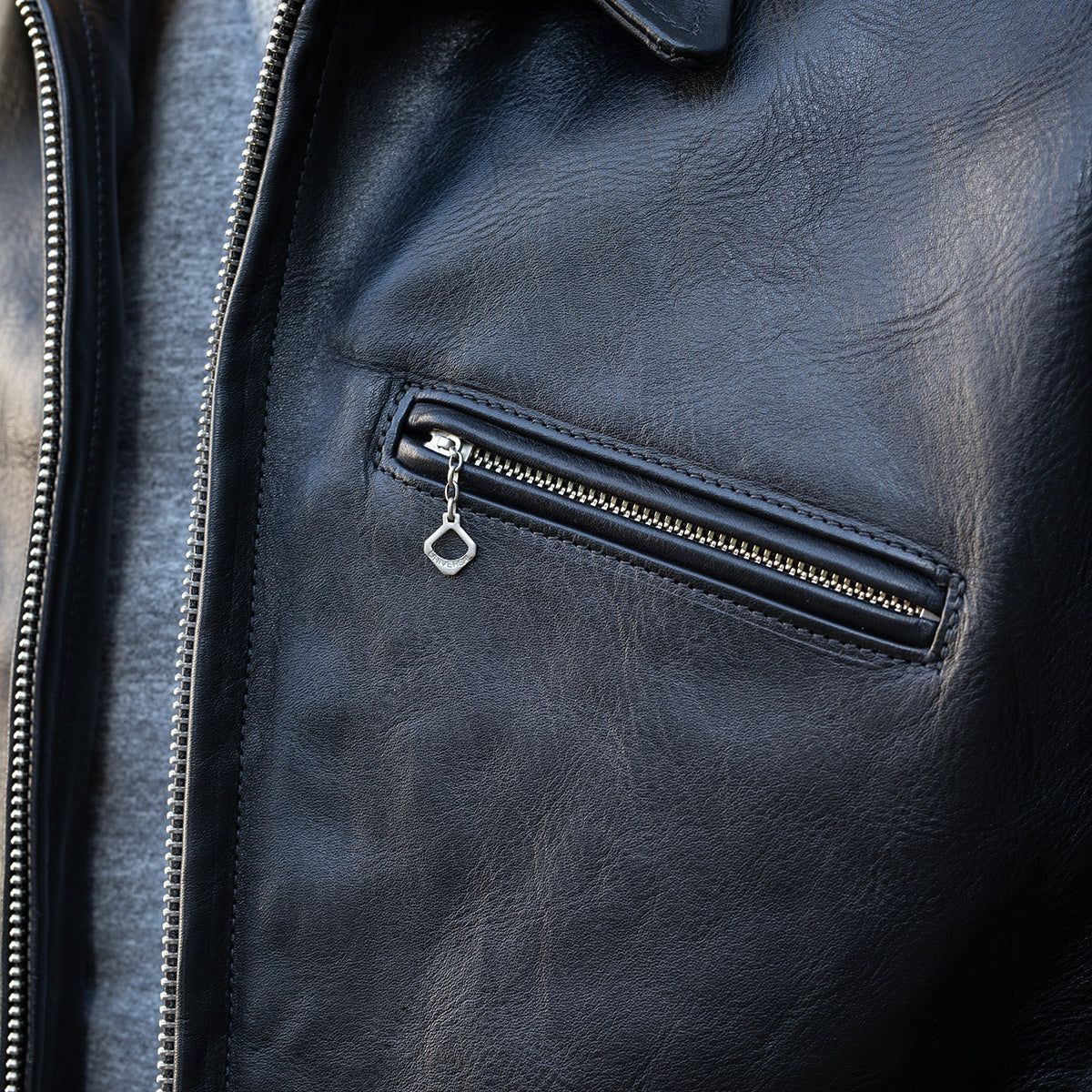 SB-30-S-JH-BLK - Simmons Bilt x  IHG Vintage 30's Sports Jacket - Japanese Horsehide