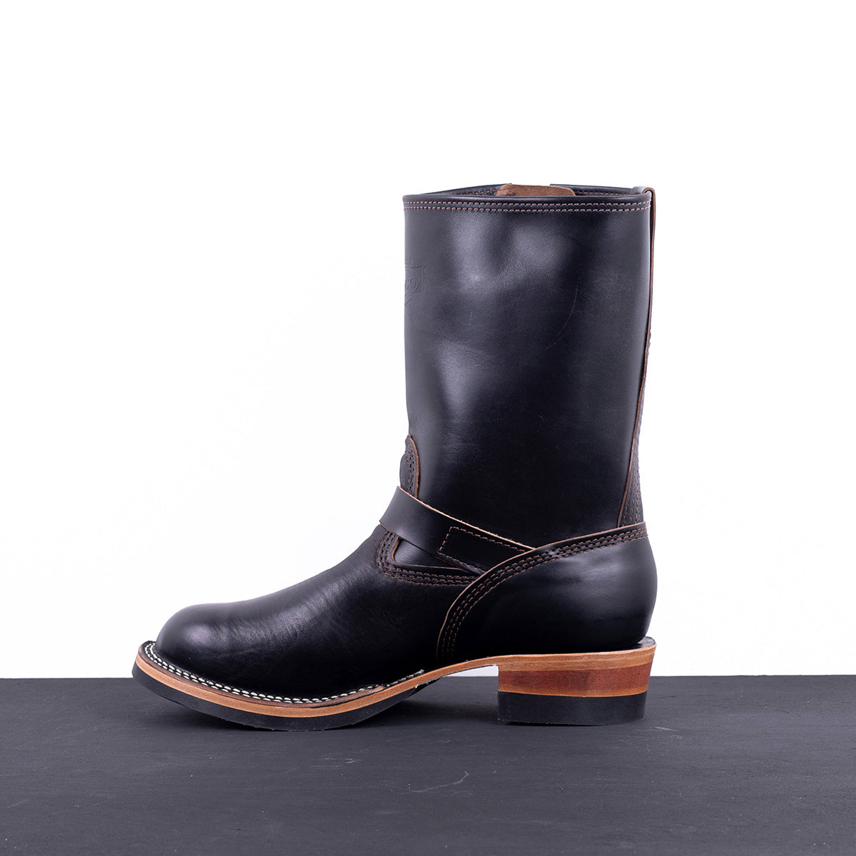 WE-7710H-BLK - Wesco Custom Boss Engineer Horsehide - Black