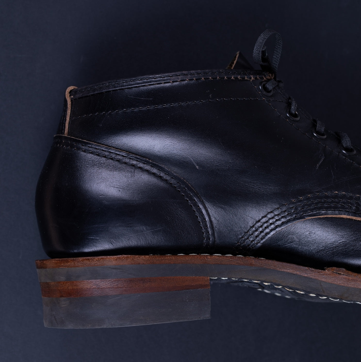 WE-905P700CXL-BLK - Wesco Custom Warren Low Chromexcel (Size US 10) - Black