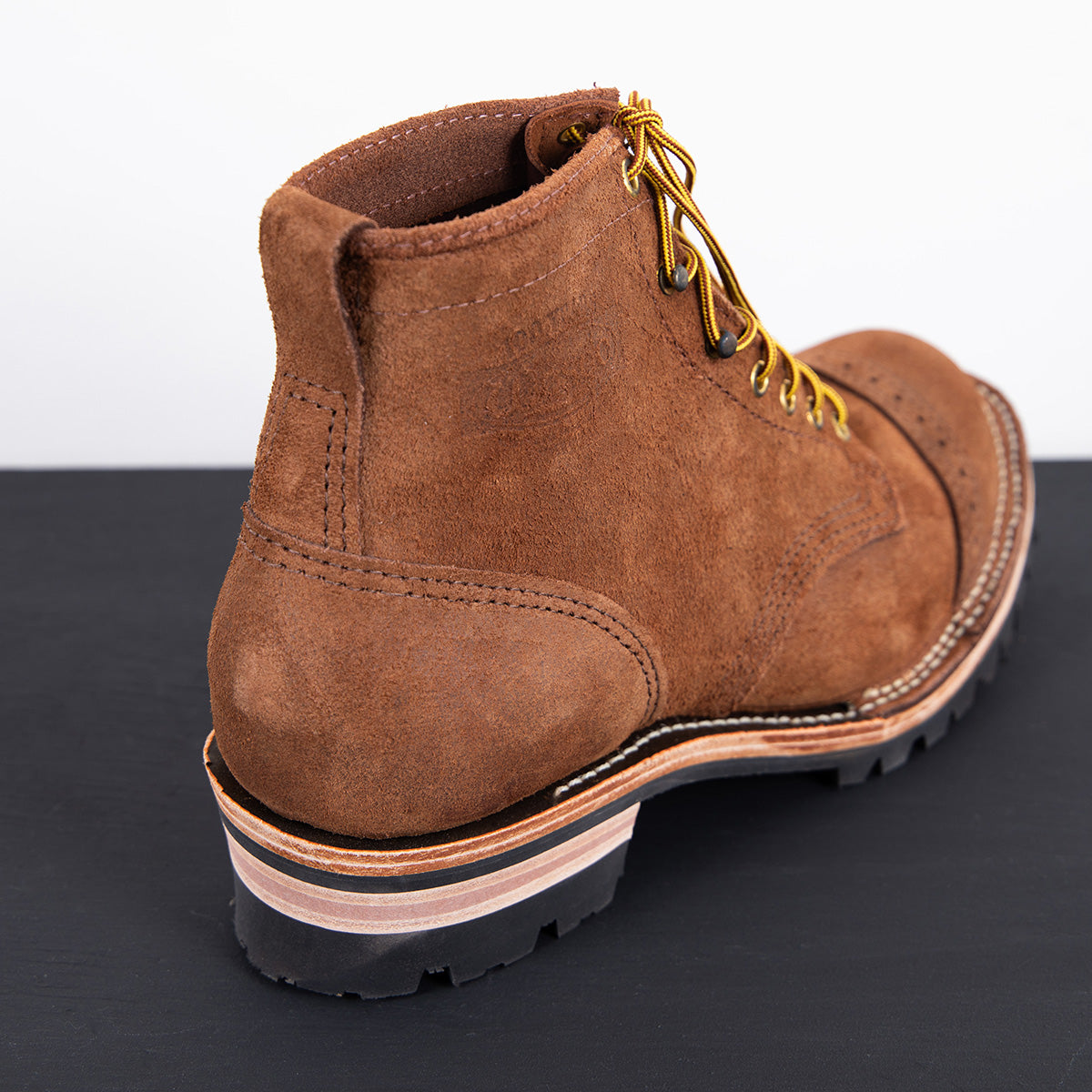 WE-BR907P100TC-BRN - Wesco Custom Warren Roughout - Brown