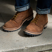 WE-BR907P100TC-BRN - Wesco Custom Warren Roughout - Brown