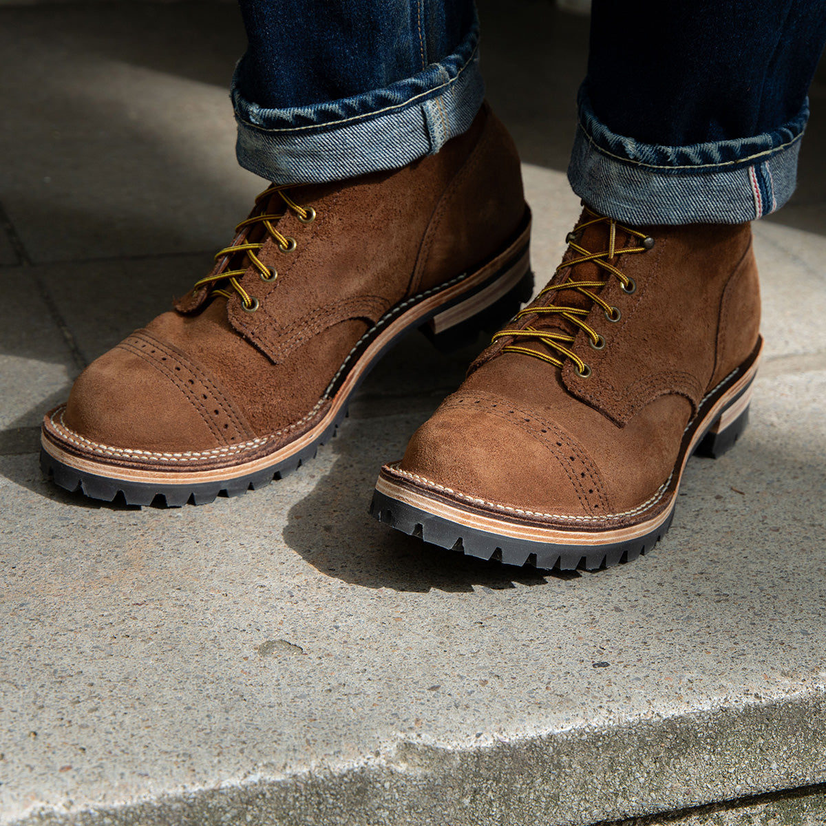 WE-BR907P100TC-BRN - Wesco Custom Warren Roughout - Brown – IRON
