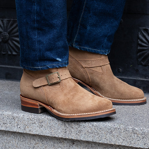 WE-BRITTAN7710705 - Wesco Custom Boss - Roughout British Tan