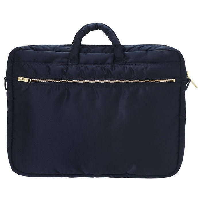 Image showing the PORTER - Yoshida & Co. TANKER 2WAY BRIEFCASE - Blue which is a Bags described by the following info Accessories, Bags, Porter-Yoshida & Co. and sold on the IRON HEART GERMANY online store