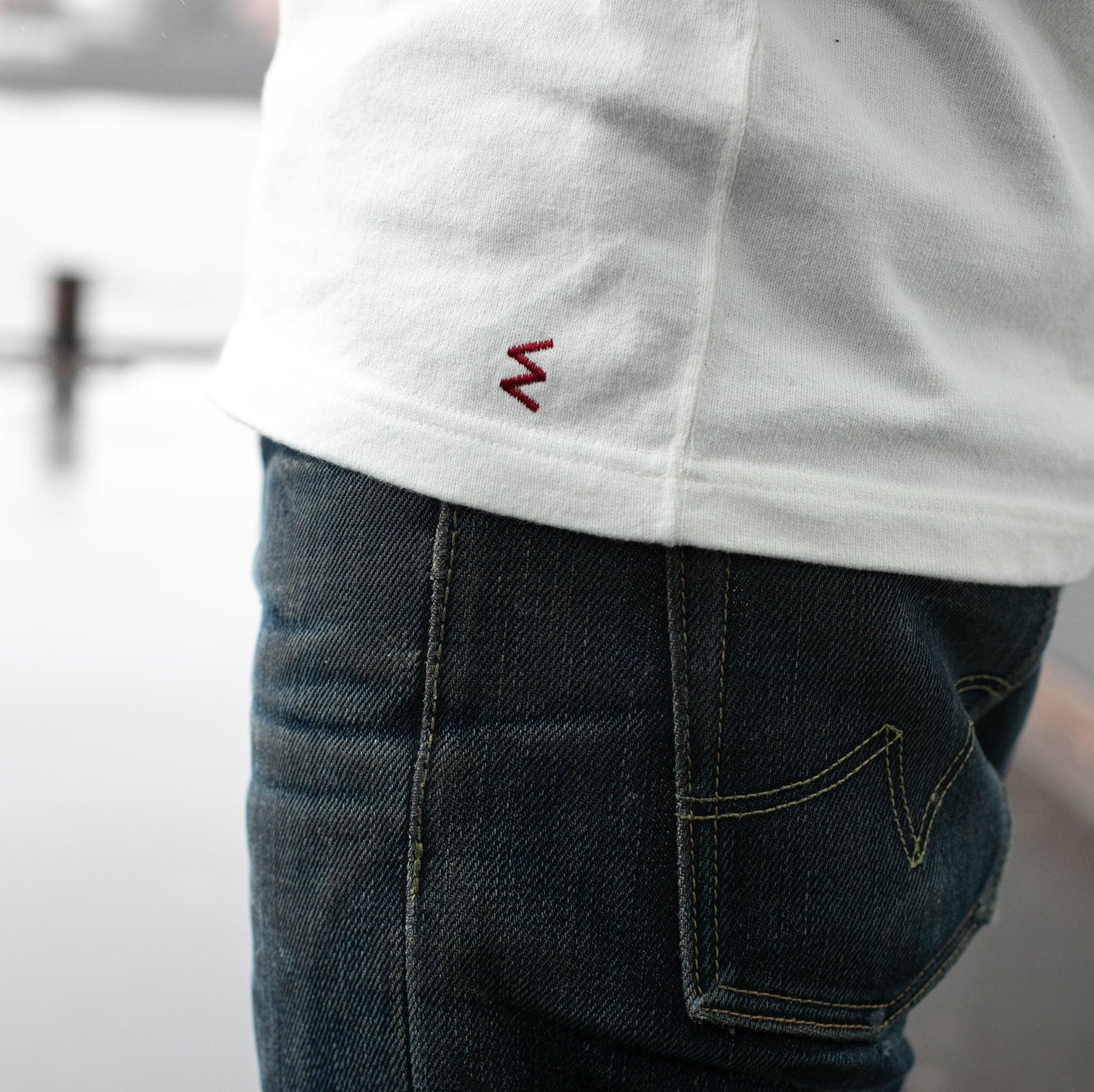 IHT-1600-WHT - 11oz Crew Neck T-Shirt - White – IRON HEART