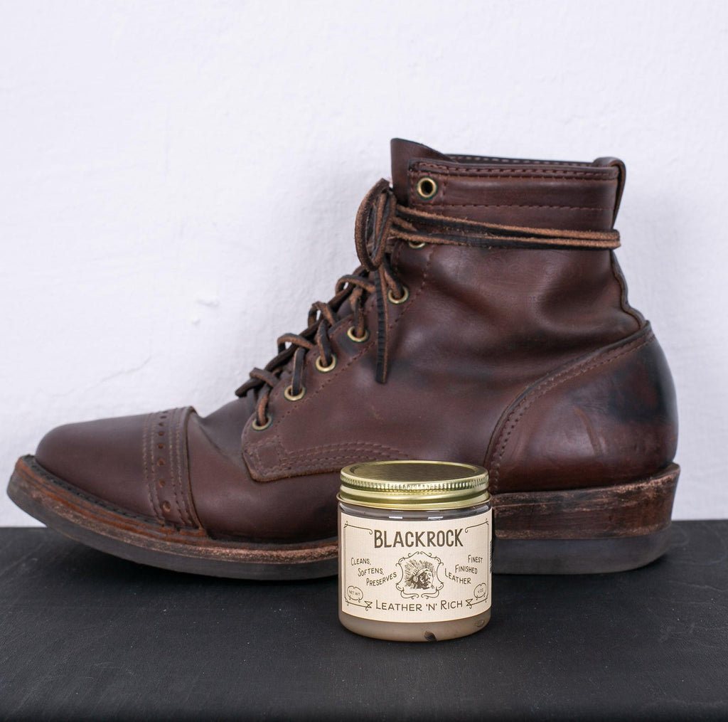 Image showing the Black Rock Leather 'N' Rich which is a Shoecare described by the following info Footwear, Shoecare, Wesco and sold on the IRON HEART GERMANY online store