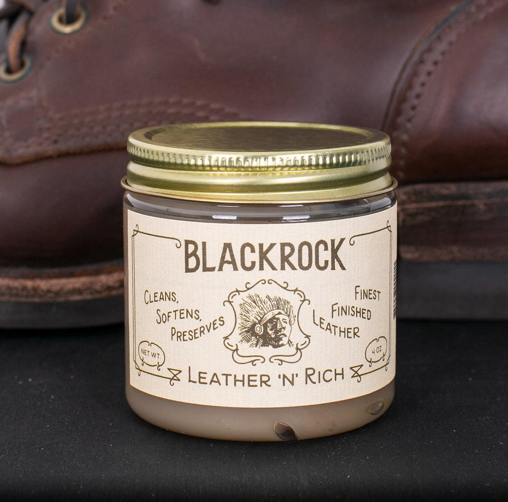 Image showing the Black Rock Leather 'N' Rich which is a Shoecare described by the following info Footwear, Shoecare, Wesco and sold on the IRON HEART GERMANY online store