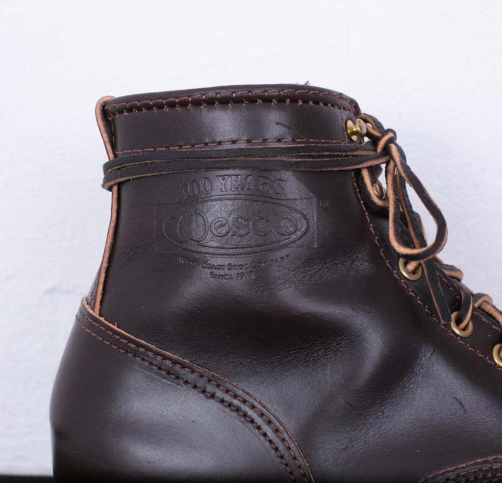 Image showing the WE-907CXL-BRN - Wesco Custom Warren Chromexcel - brown which is a Boots described by the following info Boots, Footwear, Wesco and sold on the IRON HEART GERMANY online store