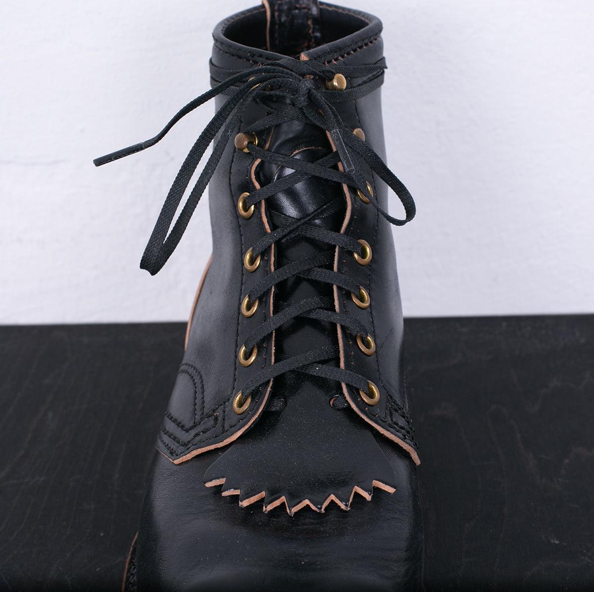 Image showing the WE-207700H-BLK - WESCO Custom Jobmaster Horsehide Black which is a Boots described by the following info Boots, Footwear, Wesco and sold on the IRON HEART GERMANY online store