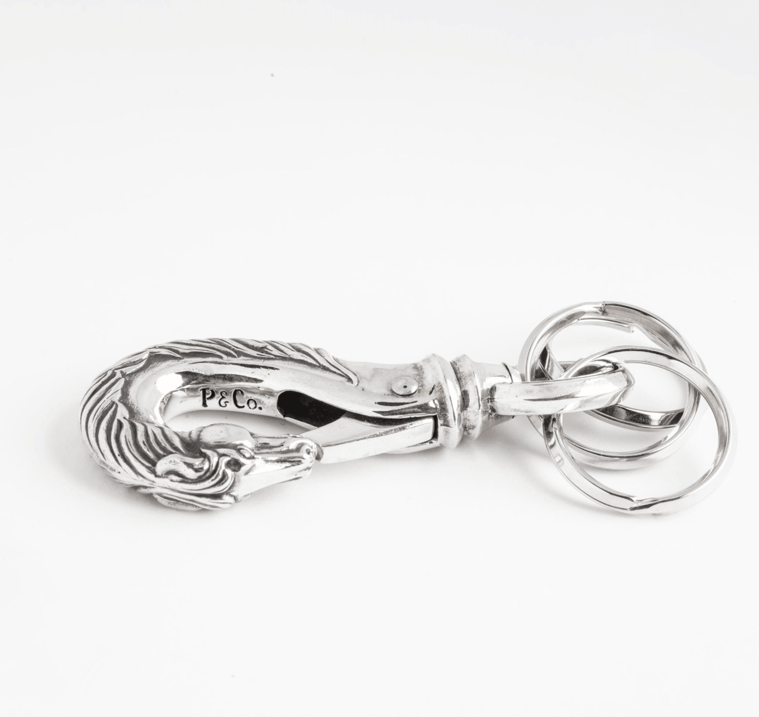 PE-HORSE-KEY-HOOK-SILVER - Peanuts & Co HORSE Key Hook Large PE-HORSE-KEY-HOOK-SILVER - Peanuts & Co HORSE Key Hook Large