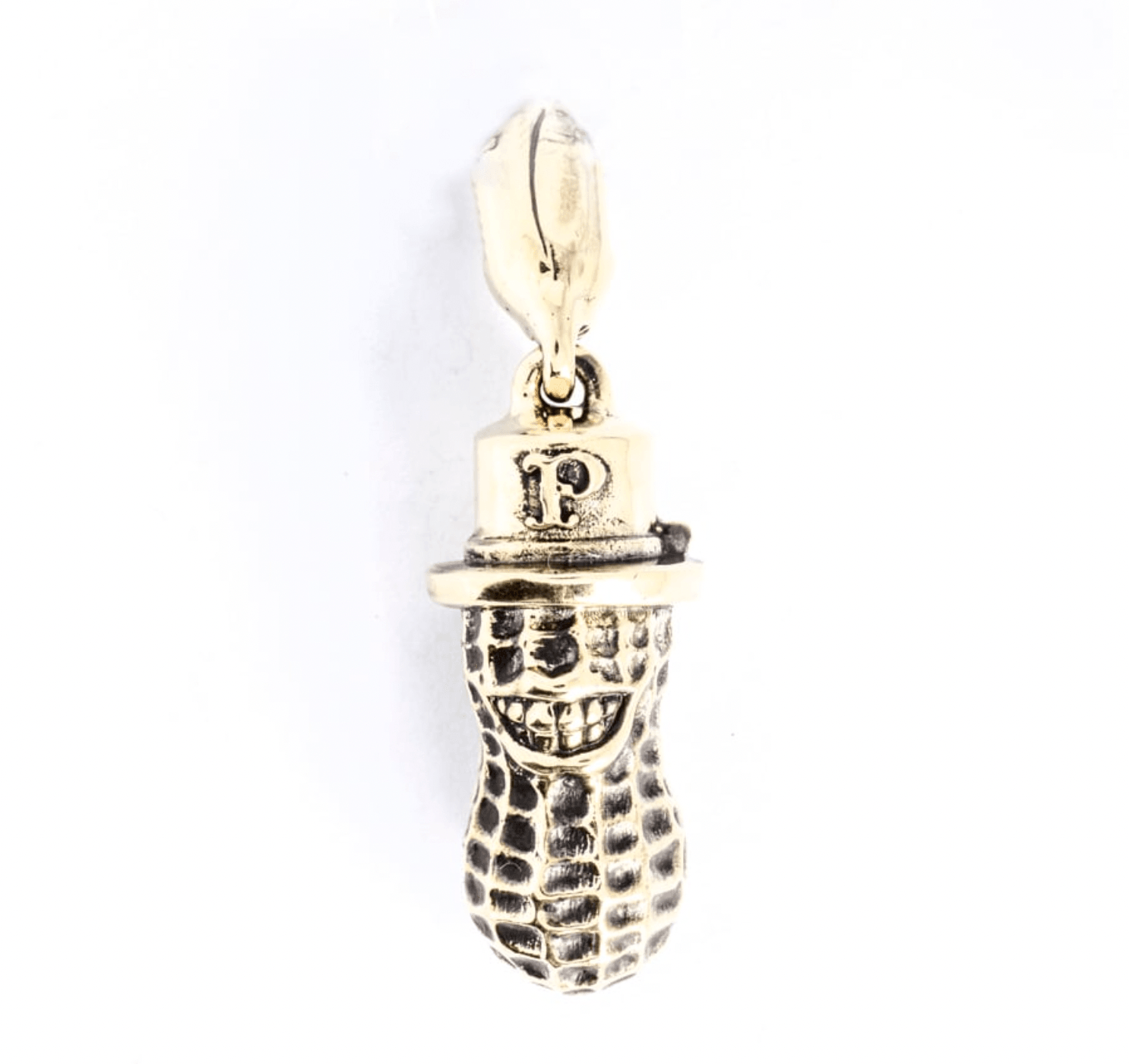 Image showing the Peanuts & Co LARGE PEANUTS PENDANT - Brass which is a Jewellery described by the following info Accessories, Jewellery, Peanuts & Co, Released and sold on the IRON HEART GERMANY online store