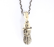 Image showing the Peanuts & Co LARGE PEANUTS PENDANT - Brass which is a Jewellery described by the following info Accessories, Jewellery, Peanuts & Co, Released and sold on the IRON HEART GERMANY online store