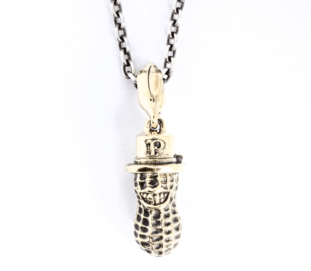 Image showing the Peanuts & Co LARGE PEANUTS PENDANT - Brass which is a Jewellery described by the following info Accessories, Jewellery, Peanuts & Co, Released and sold on the IRON HEART GERMANY online store