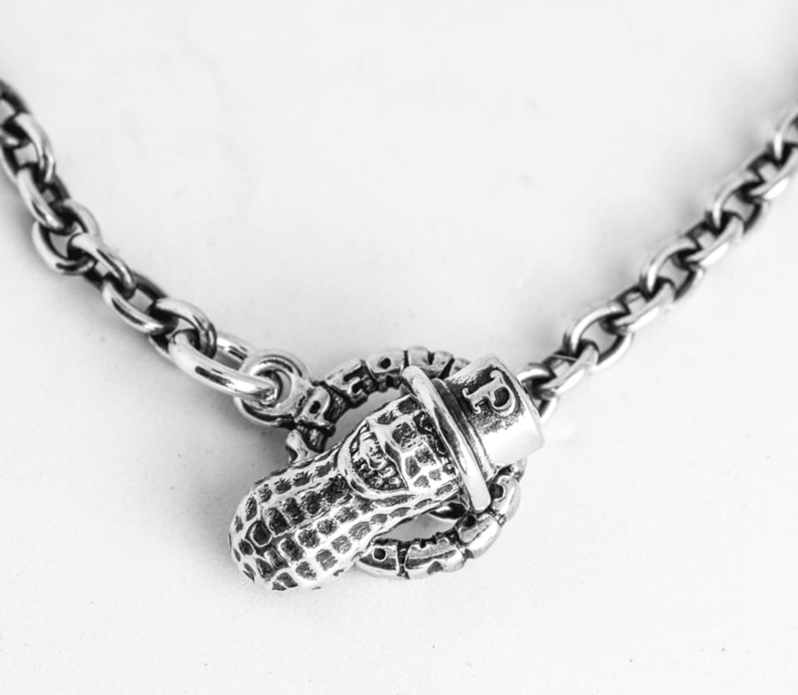 Image showing the Peanuts & Co MEDIUM PEANUTS Pendant with silver chain - Silver which is a Jewellery described by the following info Accessories, Jewellery, Peanuts & Co, Released and sold on the IRON HEART GERMANY online store