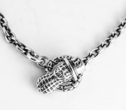 Image showing the Peanuts & Co MEDIUM PEANUTS Pendant with silver chain - Silver which is a Jewellery described by the following info Accessories, Jewellery, Peanuts & Co, Released and sold on the IRON HEART GERMANY online store