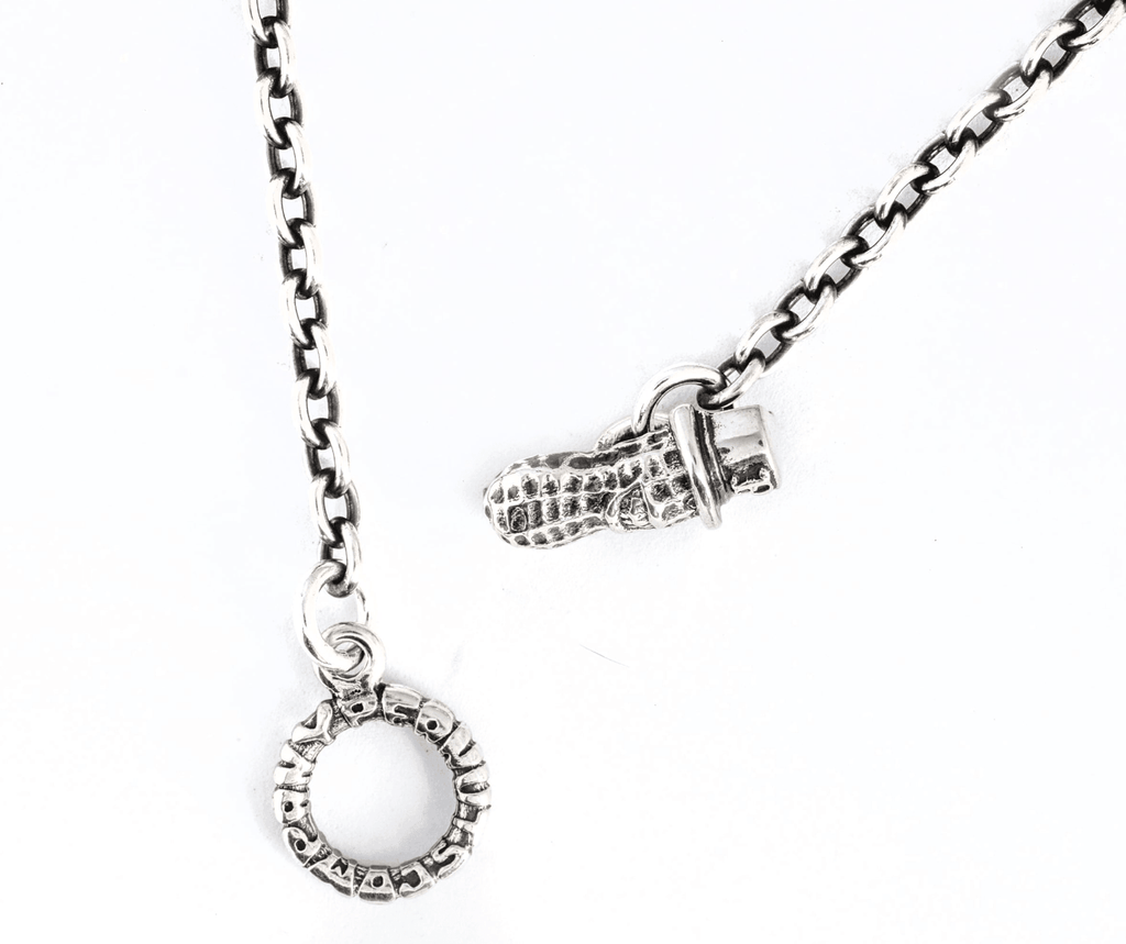 Image showing the Peanuts & Co PEANUTS CHAIN (round) - Silver which is a Jewellery described by the following info Accessories, Jewellery, Peanuts & Co, Released and sold on the IRON HEART GERMANY online store