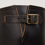 Image showing the WE-7710H-BLK- WESCO Custom Boss Engineer Maryam Horsehide Black which is a Boots described by the following info Boots, Footwear, Wesco and sold on the IRON HEART GERMANY online store