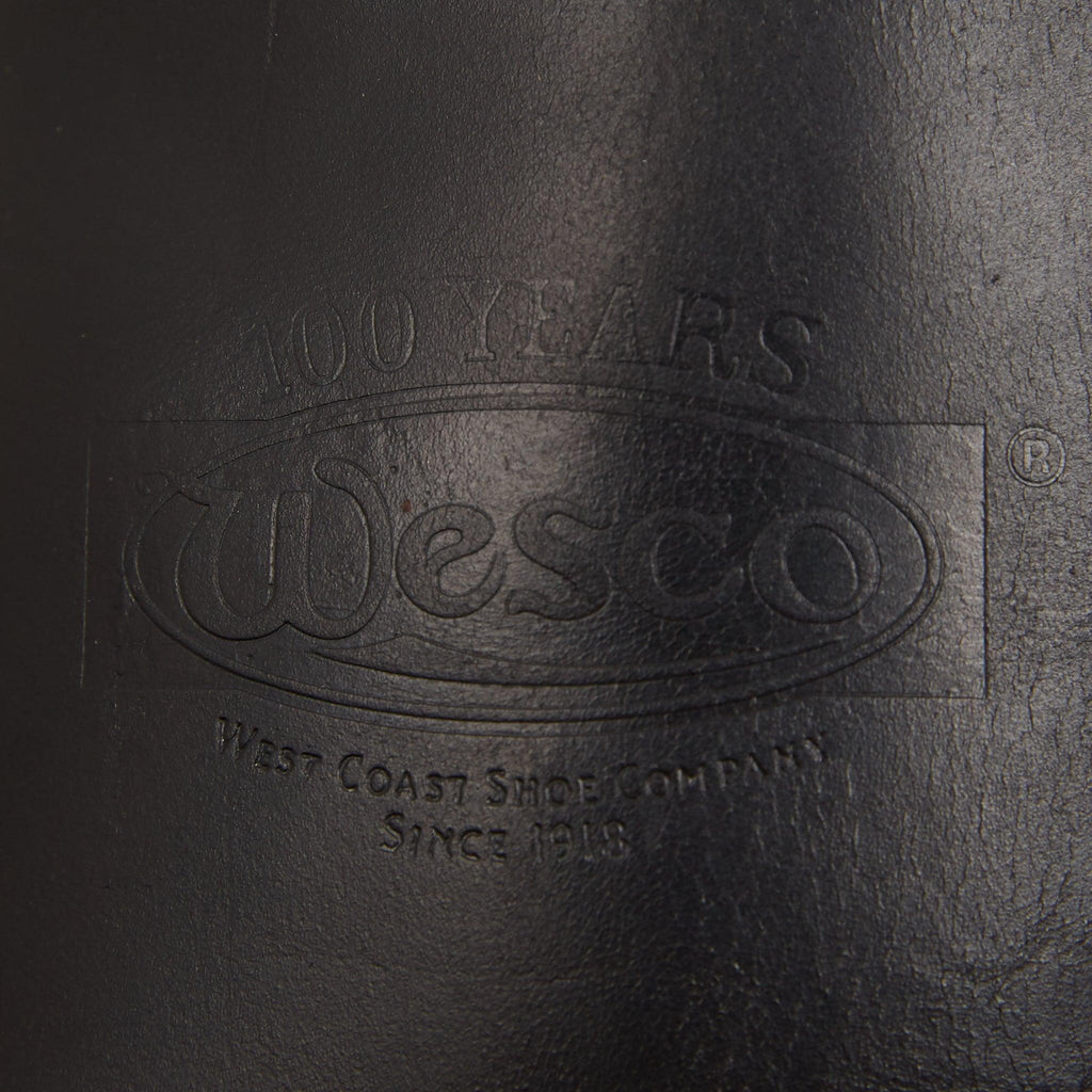 Image showing the WESCO - Custom Boss Engineer Black Chromexcel which is a Boots described by the following info Boots, Footwear, Wesco and sold on the IRON HEART GERMANY online store