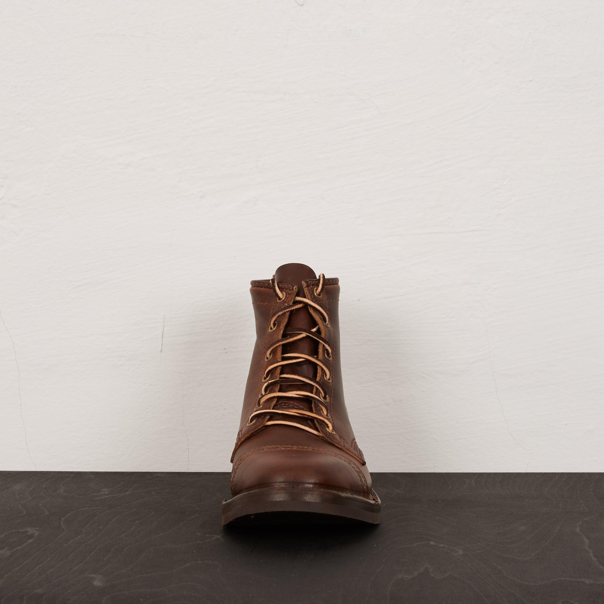 Image showing the WE-BRCXL907-BRN - WESCO Custom Hendrik Chromexcel - Brown which is a Boots described by the following info Boots, Footwear, Wesco and sold on the IRON HEART GERMANY online store