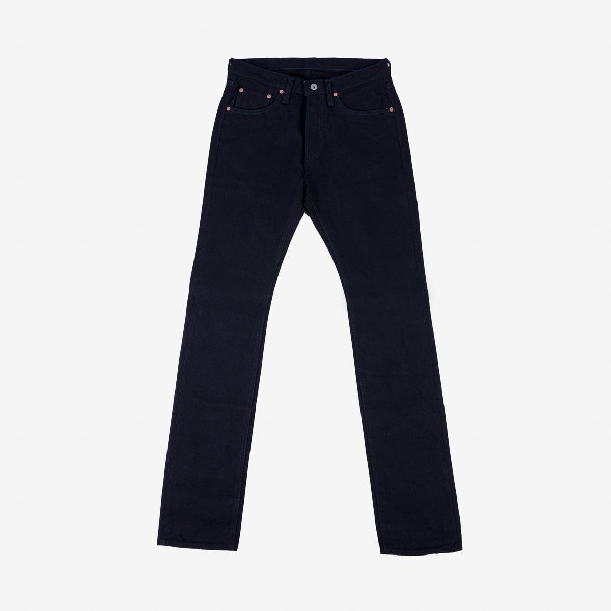 Image showing the IH-555S-14ii - 14oz Selvedge Denim Super Slim Cut Jeans - Indigo/Indigo which is a Jeans described by the following info 555, IHSALE_M23, Iron Heart, Jeans, Released, Slim and sold on the IRON HEART GERMANY online store