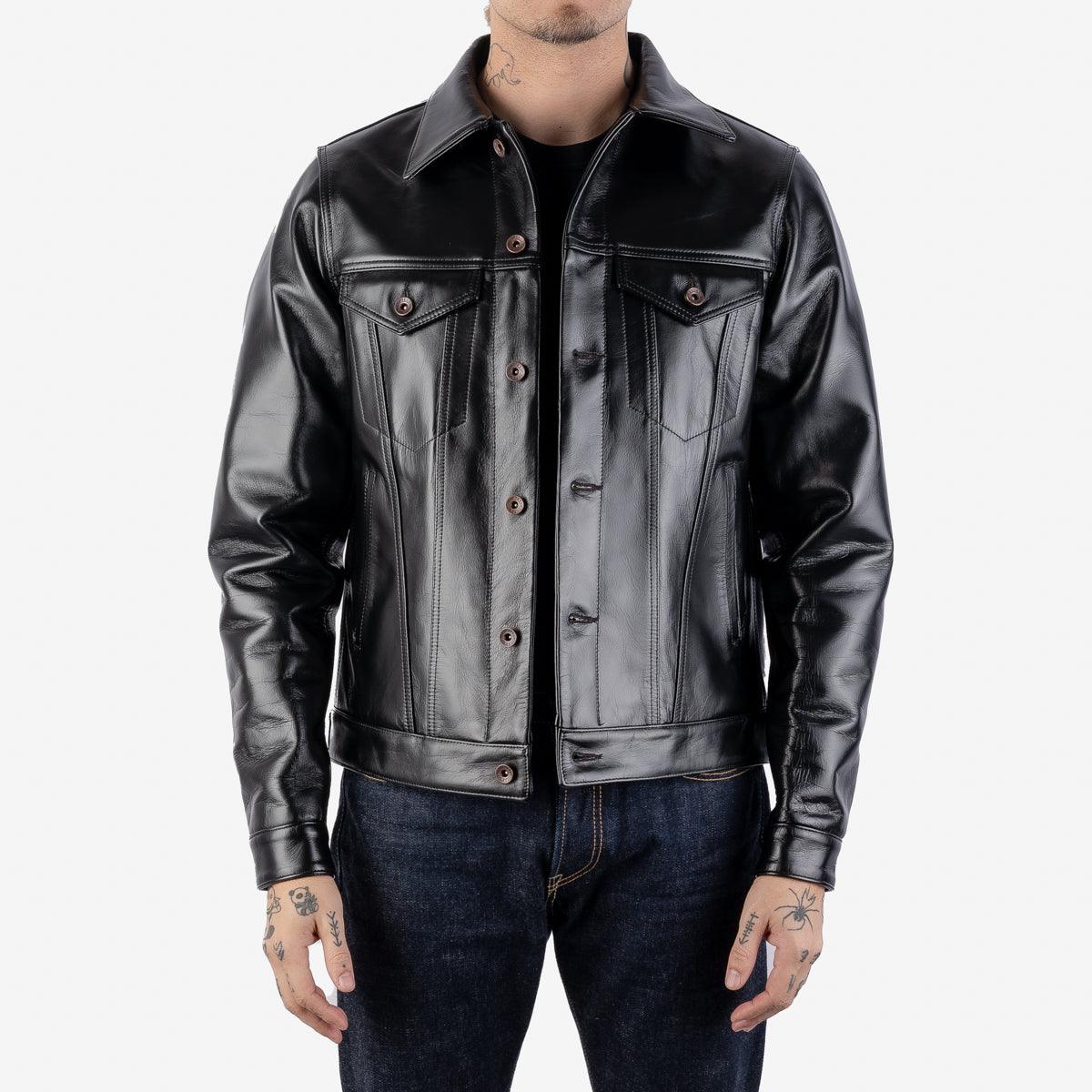 IHJ-64-BLK - Horsehide Modified Type III Jacket - Black – IRON
