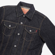 Image showing the IH-526J-142 - 14oz Selvedge Denim Modified Type III Jacket Indigo which is a Jackets described by the following info Iron Heart, Jackets, Released, Tops and sold on the IRON HEART GERMANY online store
