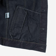 Image showing the IH-526J-142OD - 14oz Selvedge Denim Type III Jacket - Overdyed Indigo which is a Jackets described by the following info Iron Heart, Jackets, Released, Tops and sold on the IRON HEART GERMANY online store